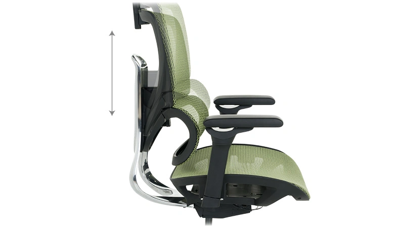 Коригиране височина на облегалката – Персонален комфорт