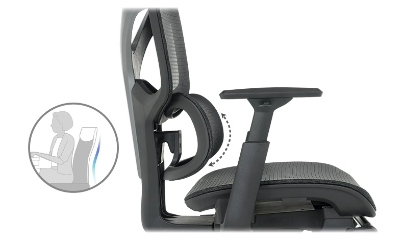 Лумбална опора – контролирана поддръжка на долната част на гърба