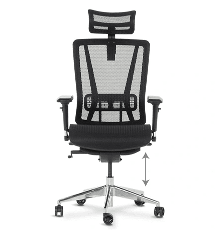 Коригиране на височината — адаптация към работното пространство