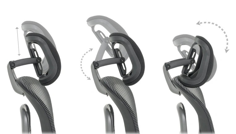 3D регулируем подглавник