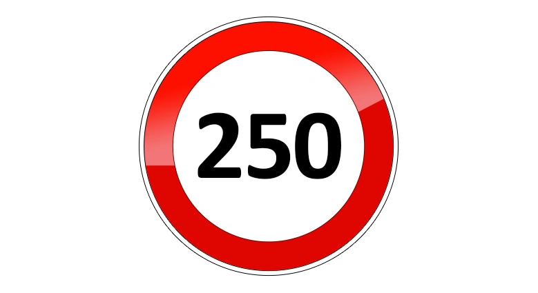 Максимално натоварване 250 кг