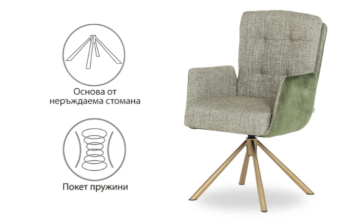 Дамаска и покет пружини – мекота и подкрепа