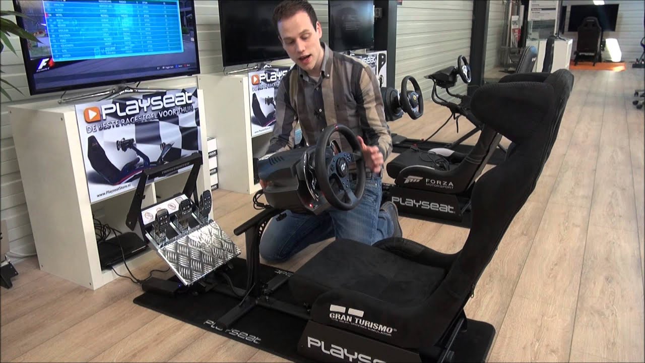 Геймърски стол Playseat Gran Turismo, Черен (PLAYSEAT-RC-GT)