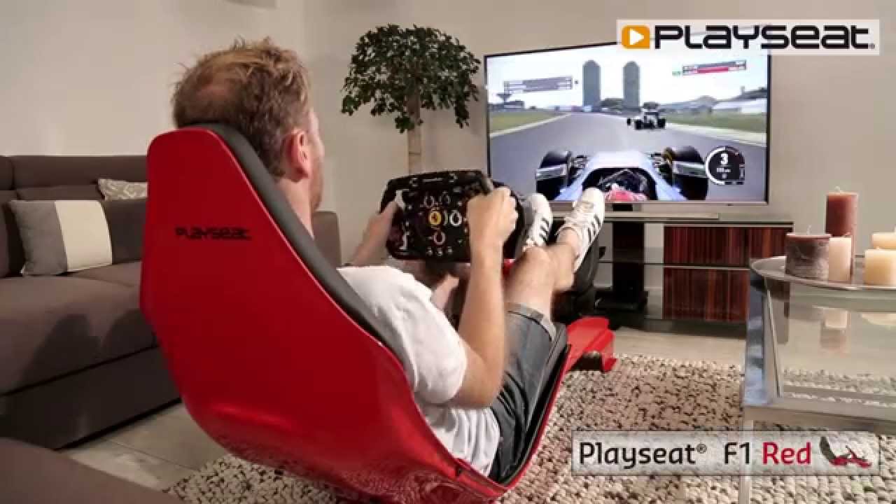 Геймърски стол Playseat F1 Formula, Черен (PLAYSEAT-F1)