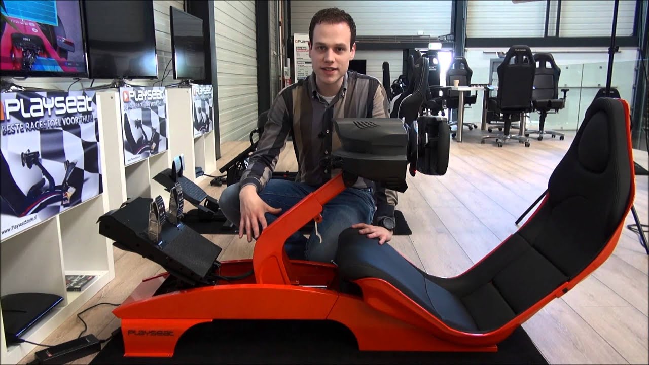 Геймърски стол Playseat F1 Formula, Черен (PLAYSEAT-F1)