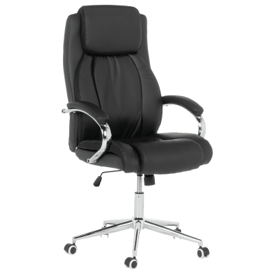 Президентски стол Carmen 6517-1 - Черен