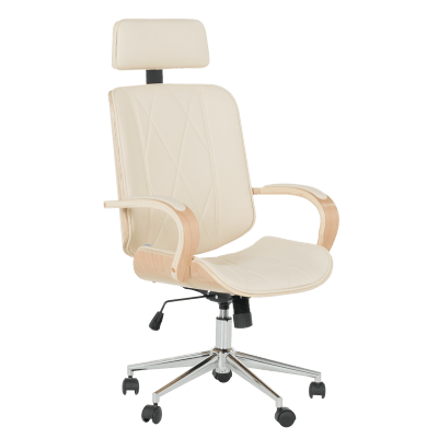 Президентски стол Carmen 6404 - Бук/Крем