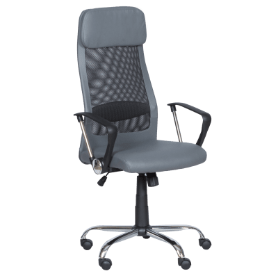 Президентски стол Carmen 6184 M - Сив