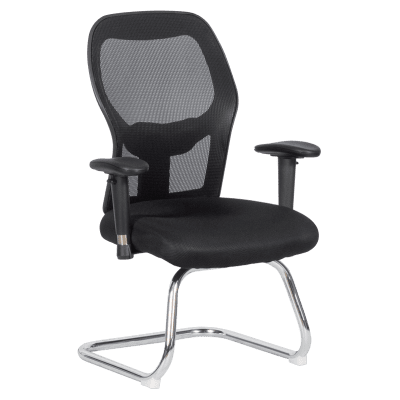 Посетителски стол Carmen 7620 - Черен