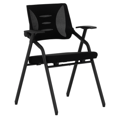 Посетителски стол Carmen 1709 - Черен