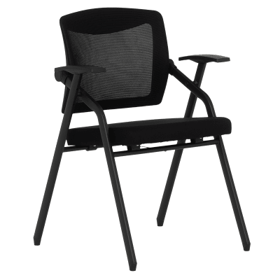 Посетителски стол Carmen 1708 - Черен