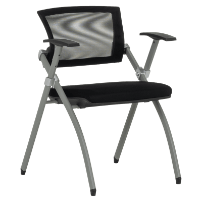 Посетителски стол Carmen 1703 - Черен