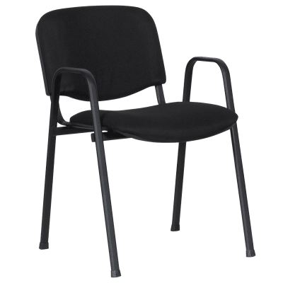 Посетителски стол Carmen 1137 LUX - Черен