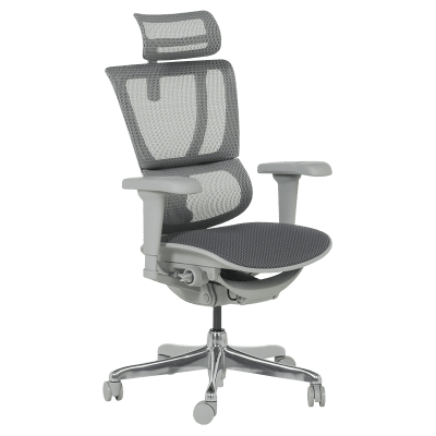 Ергономичен стол Ergohuman IOO Ultra - Сив/Сив