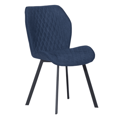 Трапезен стол Carmen Fano - Тъмносин