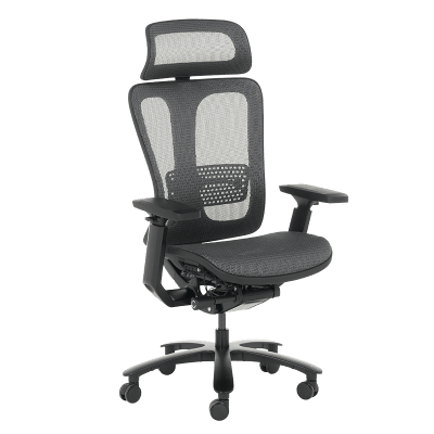 Ергономичен стол Carmen Nelson - Сив