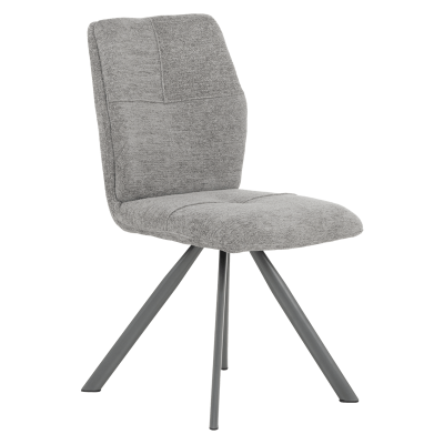 Трапезен стол Carmen Maldon 2 - Сив R 07