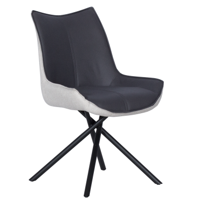 Трапезен стол Carmen Halton - Сив DX 0314