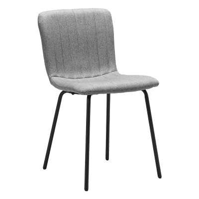 Трапезен стол Carmen Clun - Светлосив