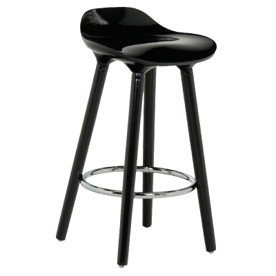 Бар стол Carmen Isin - Черен