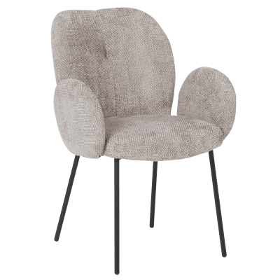 Трапезен стол Carmen Oliver - Бежов 68