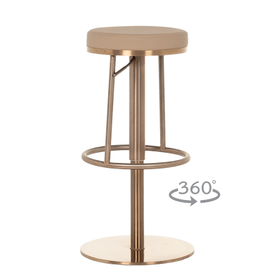 Бар стол Carmen Bezu -Пясъчно кафяв RG