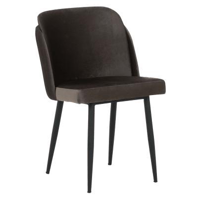 Трапезен стол Carmen Zenne - Сив 04