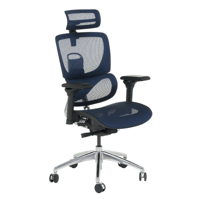 Ергономичен стол Carmen Calgary - Син