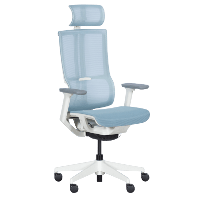 Ергономичен стол Carmen 7574 - Светлосин