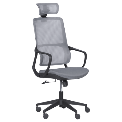 Президентски стол Carmen 7587 - Сив