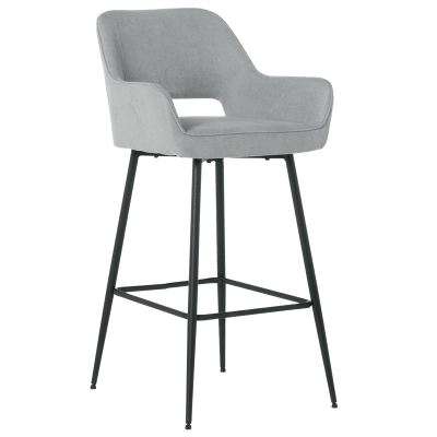 Бар стол Carmen Tring - Светлосив BF 3