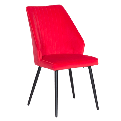 Трапезен стол Carmen Laredo - Червен