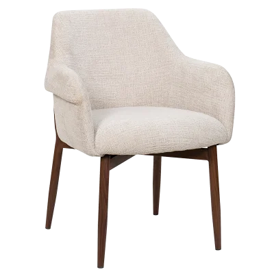 Трапезен стол Carmen Bolo - Бежов 6 WAL