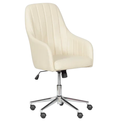 Офис кресло Carmen 2016 - Крем, еко кожа