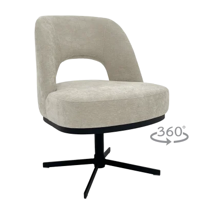 Трапезен стол Carmen Polva - Шампанско 170