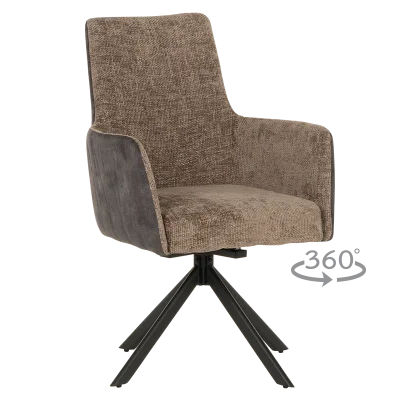 Трапезен стол Carmen Capri - Бежов