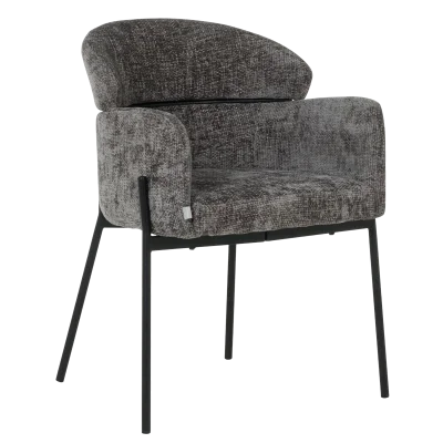 Трапезен стол Carmen Crotone - Графит