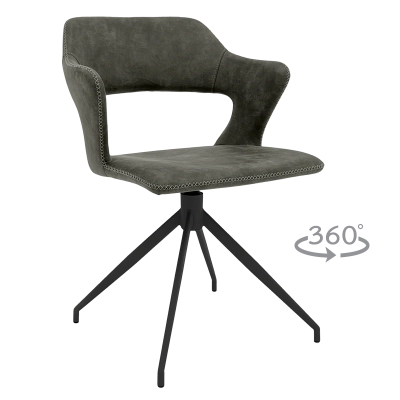 Трапезен стол Carmen Rapla - Тъмносив 09