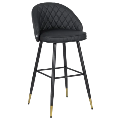 Бар стол Carmen 3089 - Черен