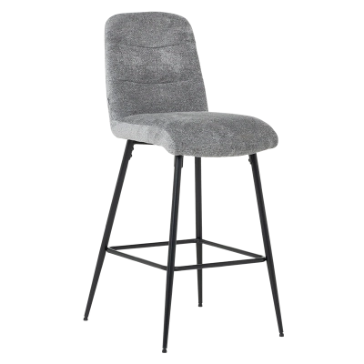 Бар стол Carmen Alford - Светлосив XV