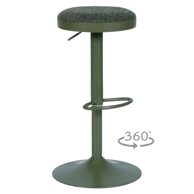 Бар стол Carmen Baroco - Зелен