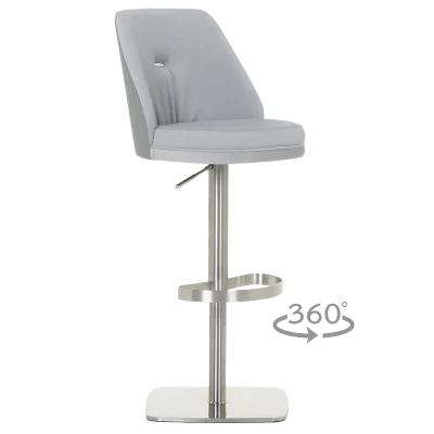 Бар стол Carmen Hauna - Светлосив SS