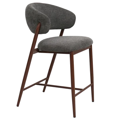 Бар стол Carmen Parco - Сив 97 WAL