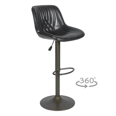 Бар стол Carmen Porus - Черен