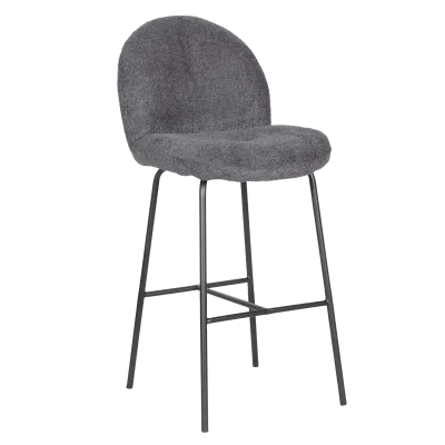 Бар стол Carmen Toledo 2 - Сив