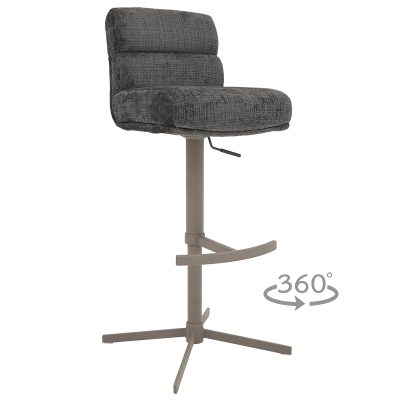 Бар стол Carmen Vandra - Графит 93