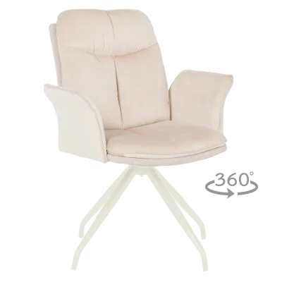 Трапезен стол Carmen Marlow 1 - Шампанско BF 2