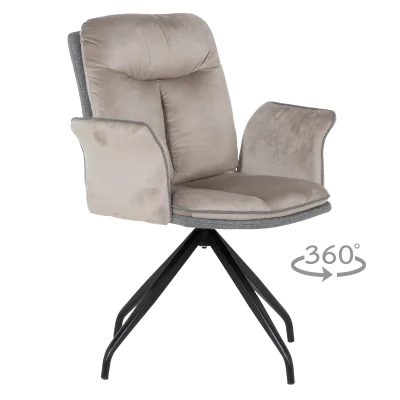 Трапезен стол Carmen Marlow - Сив BF 2