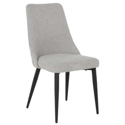 Трапезен стол Carmen Smith - Светлосив QR