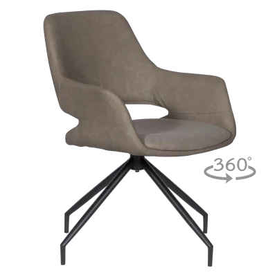 Трапезен стол Carmen Totnes 1 - Светлобежов SF 2